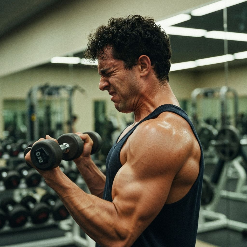 Gym-Goer's 5kg Curls Prompt Welfare Check From Reception